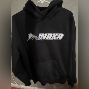 Inaka Power, Exhibit Hoodie, Jet Black, xs